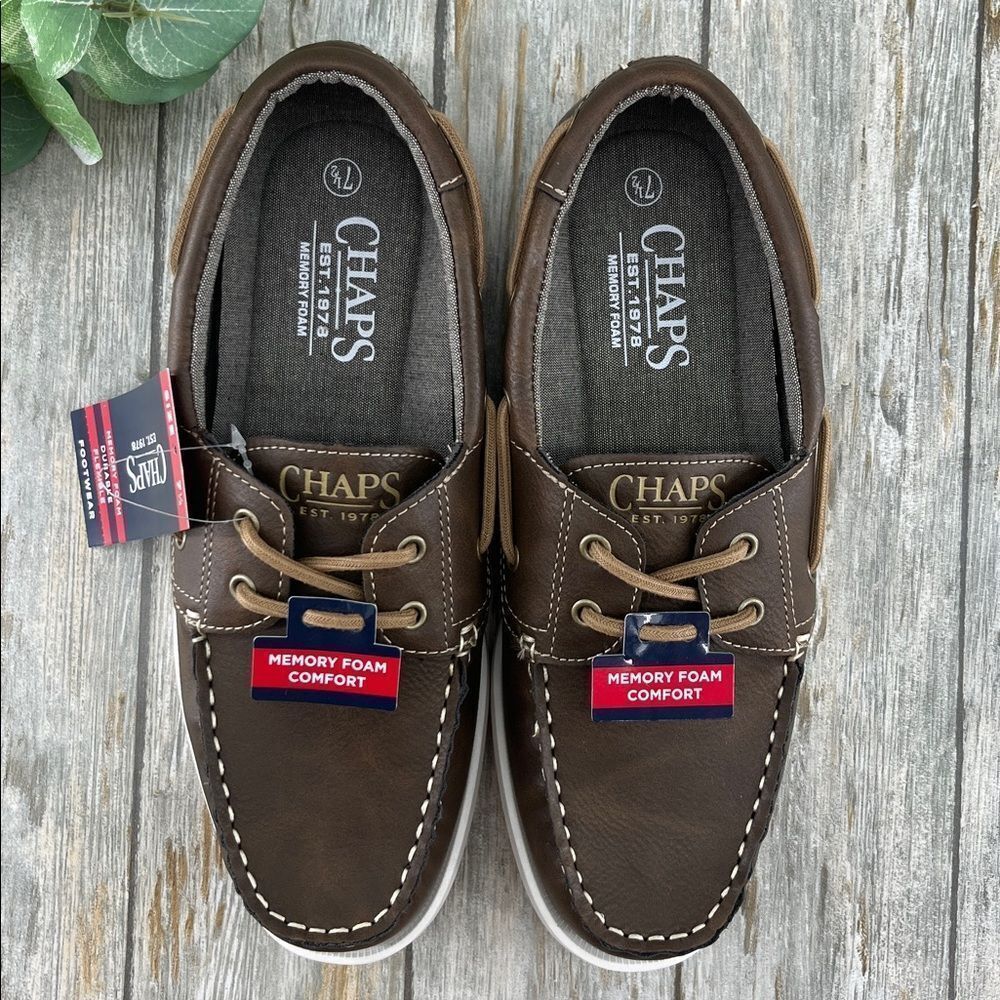 Men’s Chaps Benny Boat Shoes Size 7.5